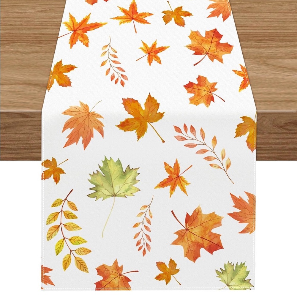 NWT Fall / Autumn Leaves Table Runner14 X 72, have two available *bundle to save